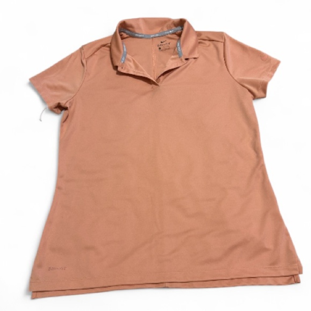 Women’s Nike Golf Dri Fit Peach Polo Shirt